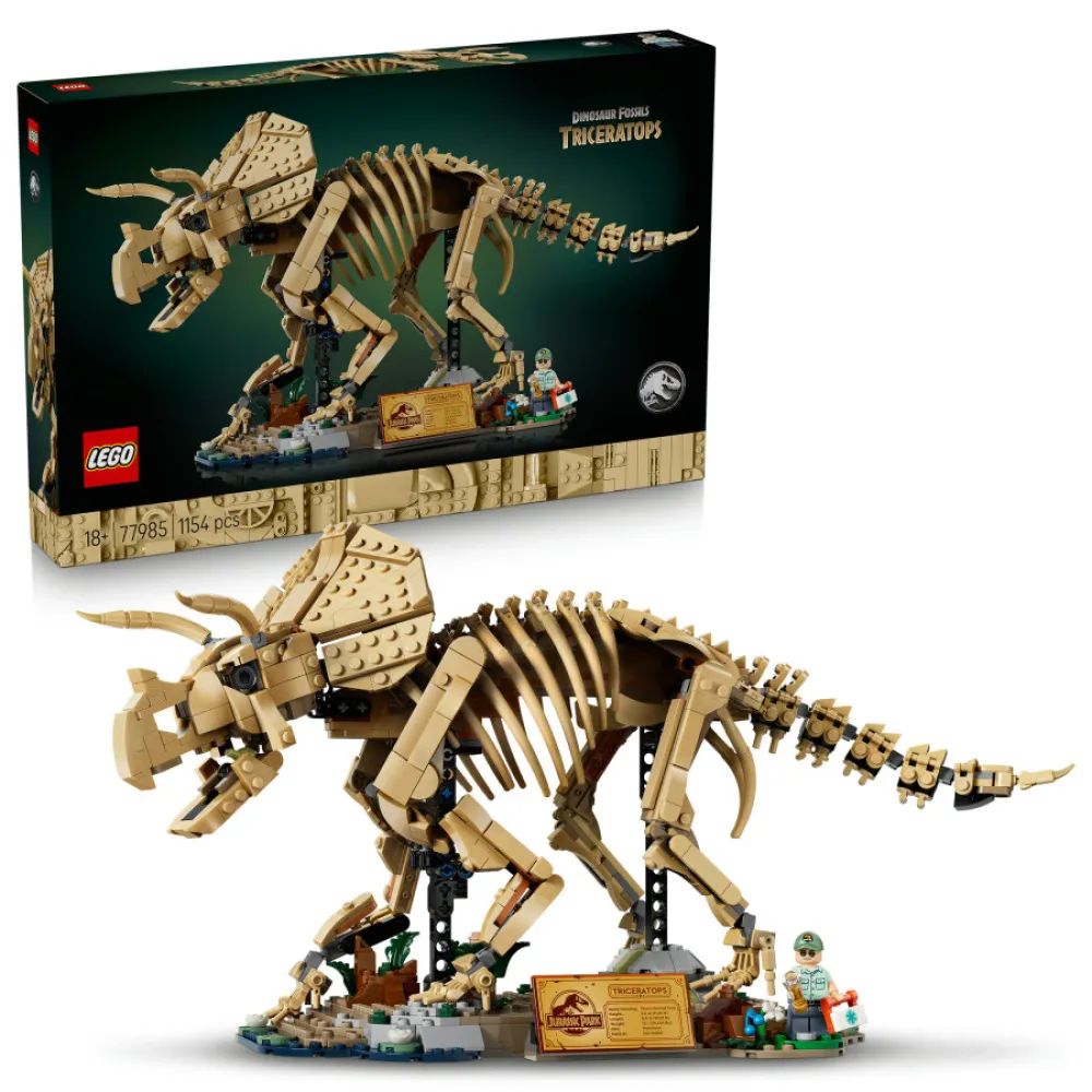 Jurassic World 77985 Dinosaurusfossiel: Triceratops