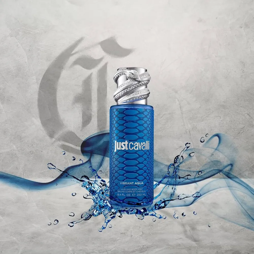 Just Cavalli Vibrant Aqua bodyspray voor dames 250 ml