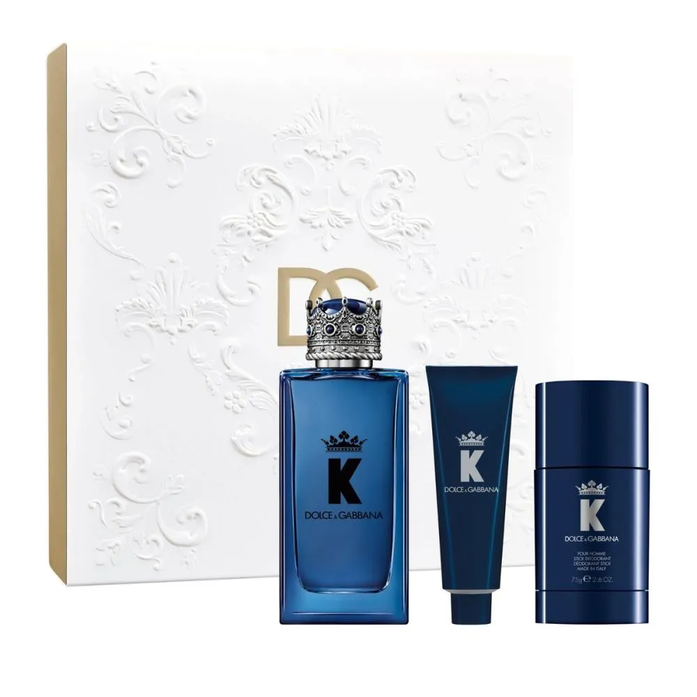 K pour Homme Eau de Parfum voor heren 100 ml + deodorantstick 75 g + douchegel 50 ml