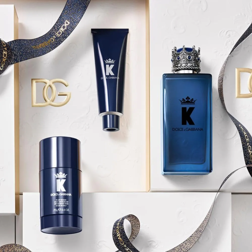 K pour Homme Eau de Parfum voor heren 100 ml + deodorantstick 75 g + douchegel 50 ml
