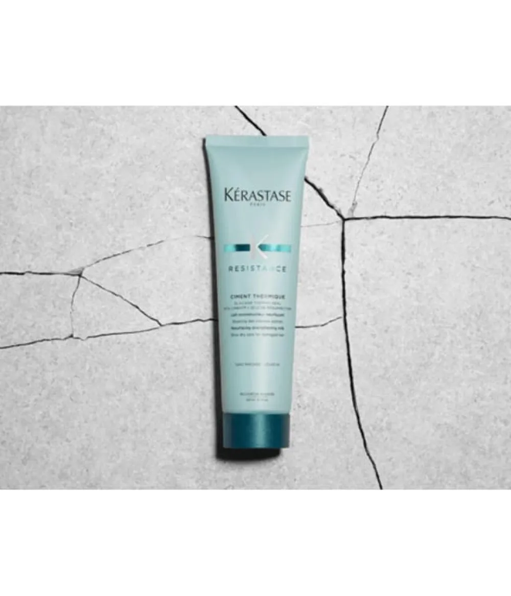 Resistance Ciment Thermique melk voor verzwakt haar thermoactieve herstellende verzorging 150 ml