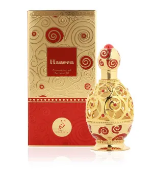 Khadlaj Haneen Gold geparfumeerde olie unisex 20 ml