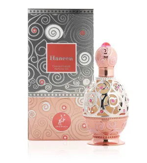 Khadlaj Haneen Rosegold geparfumeerde olie voor vrouwen 20 ml