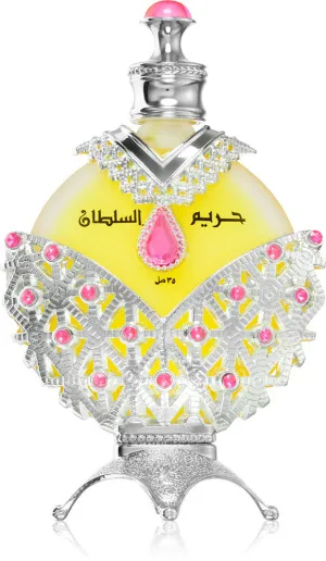 Khadlaj Hareem Al Sultan Silver geparfumeerde olie unisex 35 ml