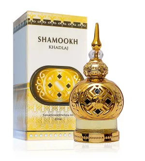 Khadlaj Shamookh Gold geparfumeerde olie unisex 20 ml