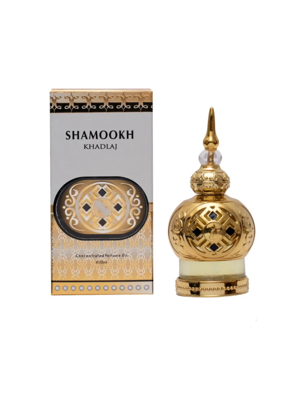 Shamookh Gold geparfumeerde olie unisex 20 ml