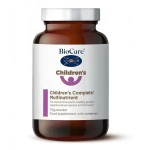 BioCare Complexe multivitamine voor kinderen met mineralen, poeder, 75g