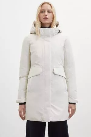 Ecoalf Konguralf jacket woman creamy white