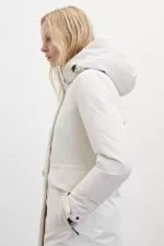 Ecoalf Konguralf jacket woman creamy white