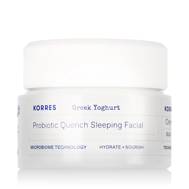 Voedend probiotisch nachtmasker voor het gezicht met Griekse yoghurt 40 ml