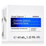 Voedend probiotisch nachtmasker voor het gezicht met Griekse yoghurt 40 ml