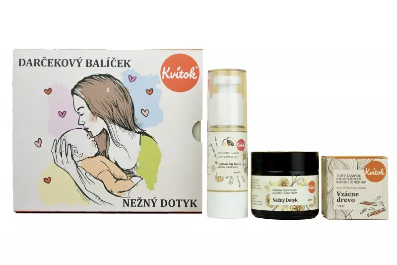 Kvitok Cosmetica cadeaupakket voor vrouwen Tender touch - luxe hydraterende verzorging