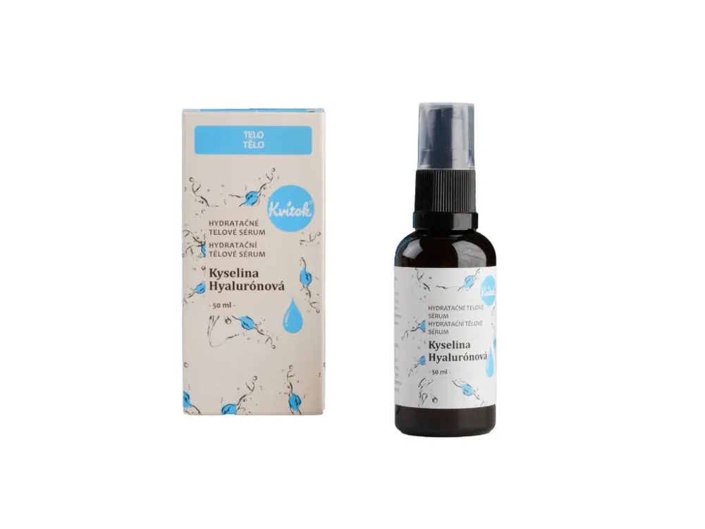 Kvitok Hydraterend lichaamsserum - hyaluronzuur (50 ml) - intensieve hydratatie