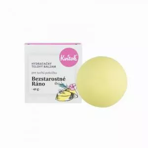 Kvitok Hydraterende lichaamsbalsem Carefree Morning (40 g) - ruikt naar bloemen en citrus