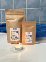 Kvitok Magisch badschuim Azurenkust 60 g - schuimt heerlijk