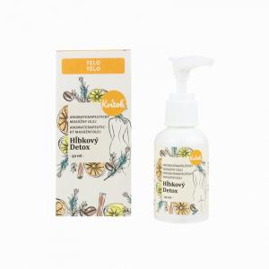 Massageolie tegen cellulitis Deep detox (50 ml) - activeert de microcirculatie van de lymfe