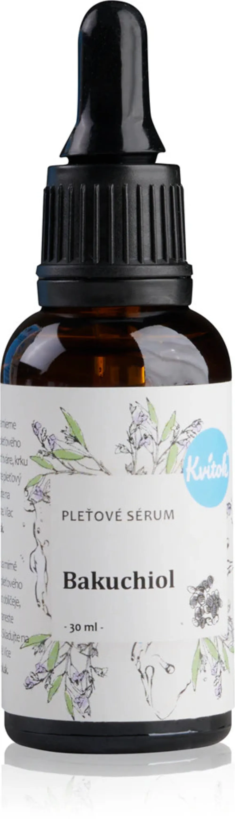 Kvitok Gezichtsserum - Bakuchiol (10 ml) - vermindert fijne lijntjes