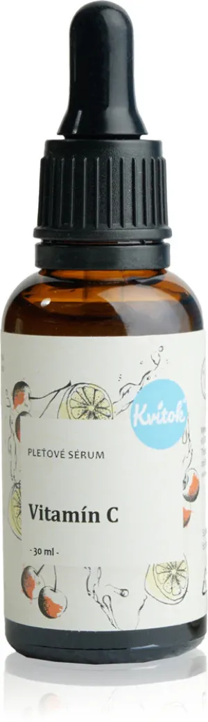 Kvitok Gezichtsserum - Vitamine C (10 ml) - anti-verouderingseffecten