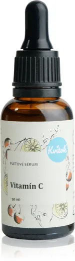 Kvitok Gezichtsserum - Vitamine C (10 ml) - anti-verouderingseffecten