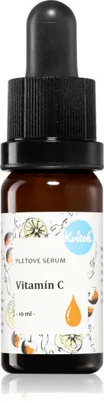 Kvitok Gezichtsserum - Vitamine C (10 ml) - anti-verouderingseffecten