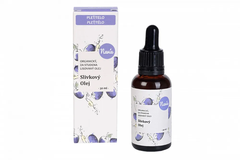 Kvitok Pruimenolie BIO (30 ml) - rijk aan antioxidanten