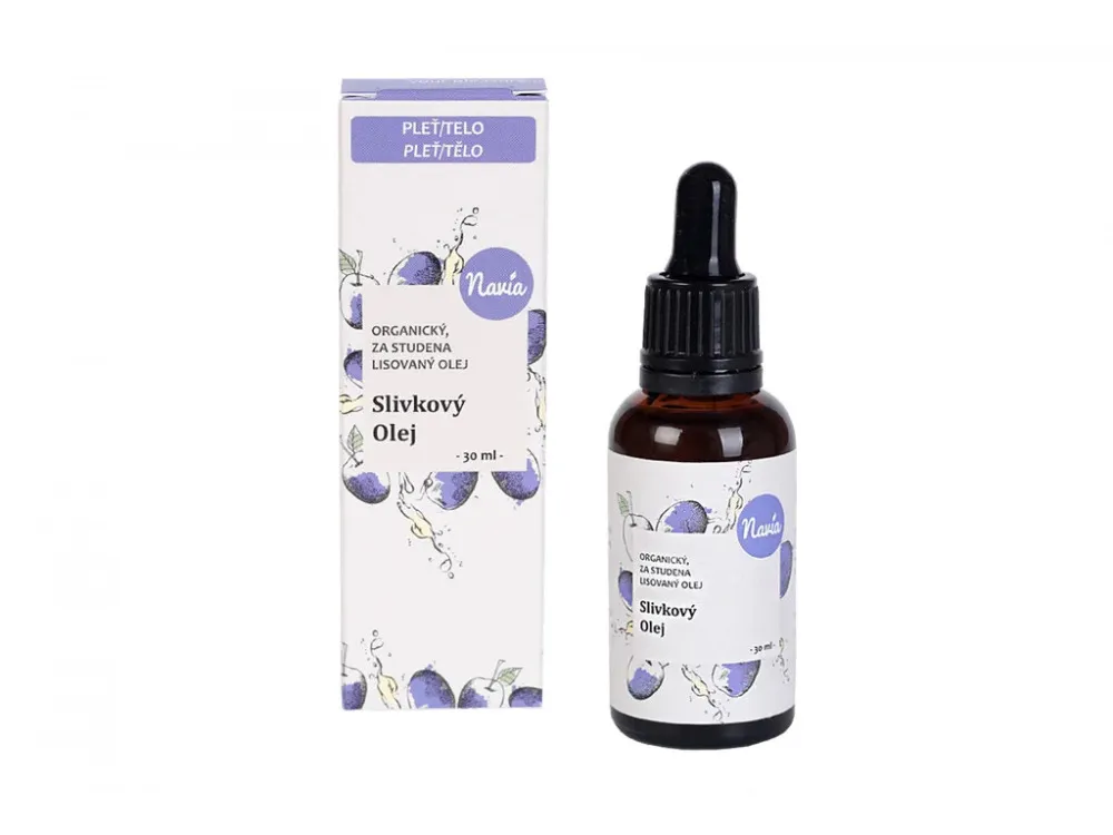 Kvitok Pruimenolie BIO (30 ml) - rijk aan antioxidanten
