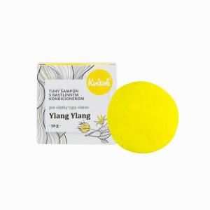 Stugge shampoo met conditioner voor licht haar Ylang Ylang XXL (50 g) - schuimt heerlijk
