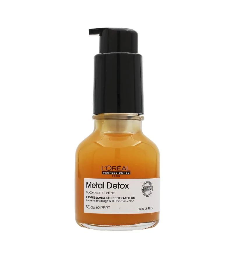 Professionnel Série Expert Metal Detox Concentrated Oil geconcentreerde olie tegen de ophoping van metaaldeeltjes 50 ml