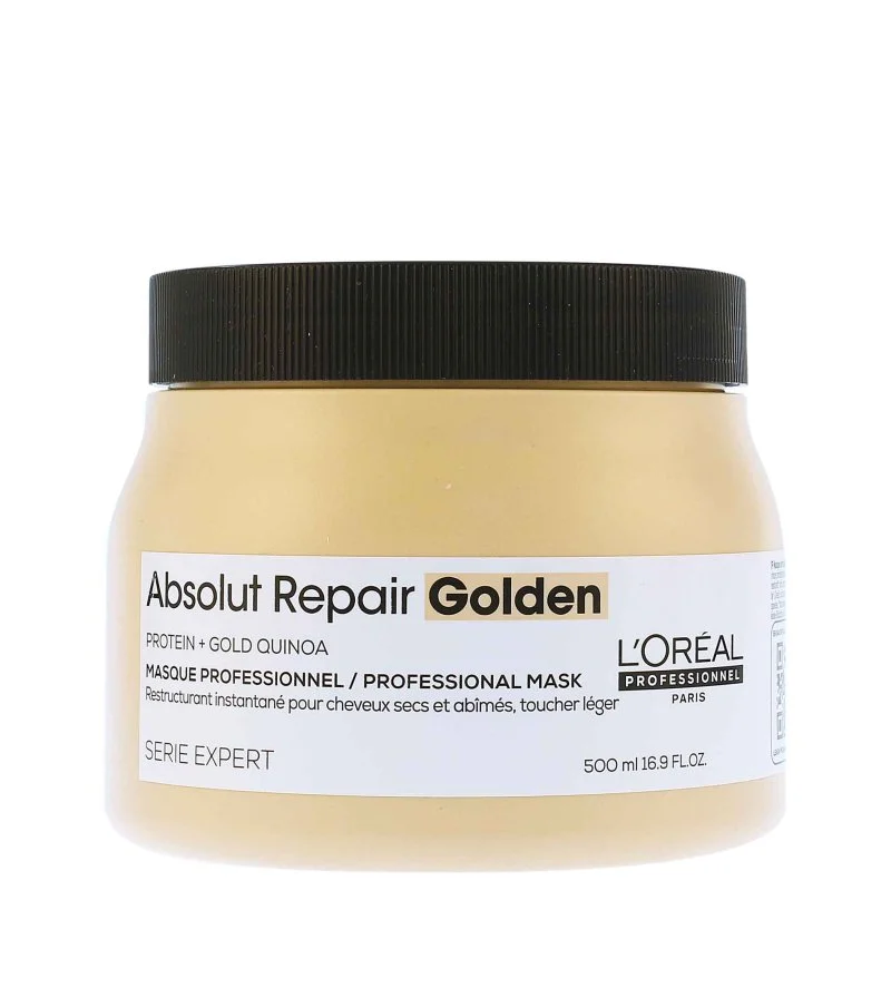 Serie Expert Absolut Repair Golden regenererend haarmasker 500 ml