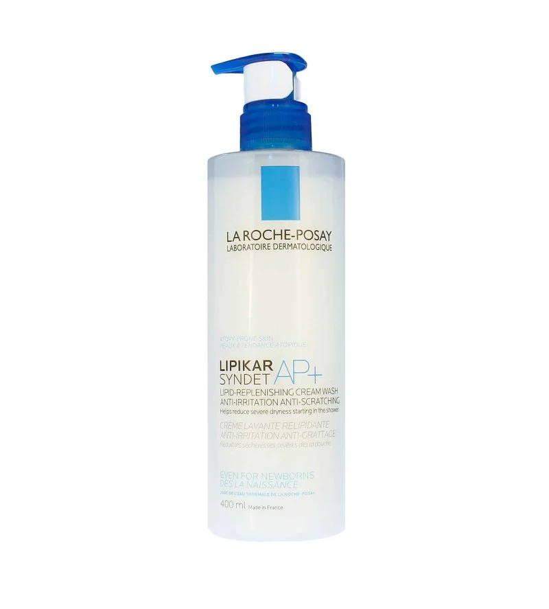 Lipikar Syndet AP+ reinigende crème-gel tegen huidirritatie en jeuk 400 ml