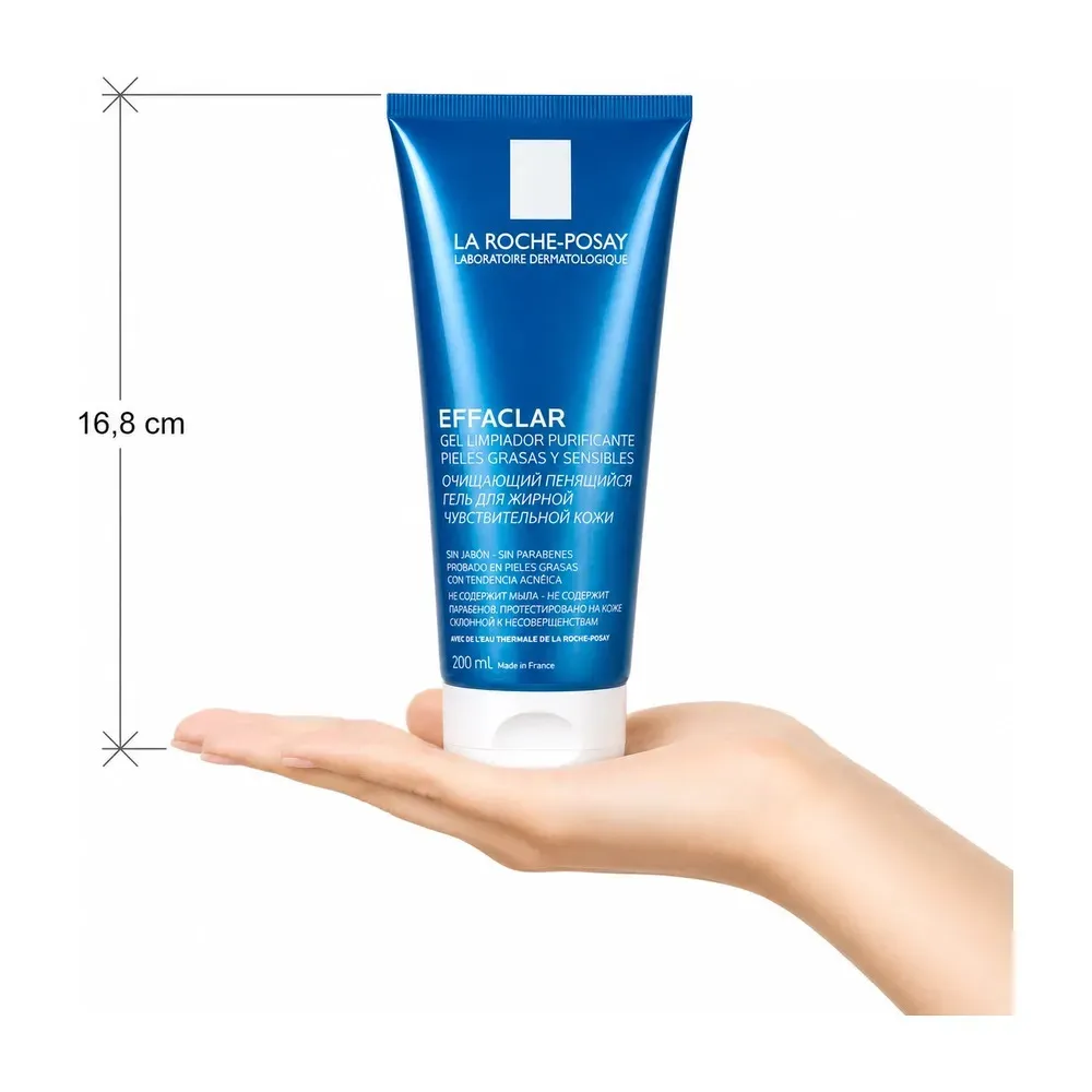 Effaclar diep reinigende gel voor de vette, gevoelige huid 200 ml