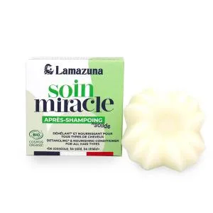 Lamazuna Stugge conditioner voor alle haartypes BIO - citroen en basilicum (75 g) - voedt en vergemakkelijkt het doorkammen
