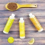 laSaponaria Shampoo met zonnebloem en zoete sinaasappel BIO 30 ml