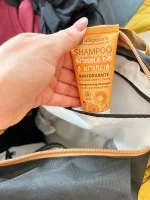 laSaponaria Shampoo met zonnebloem en zoete sinaasappel BIO 30 ml