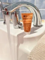 laSaponaria Shampoo met zonnebloem en zoete sinaasappel BIO 30 ml