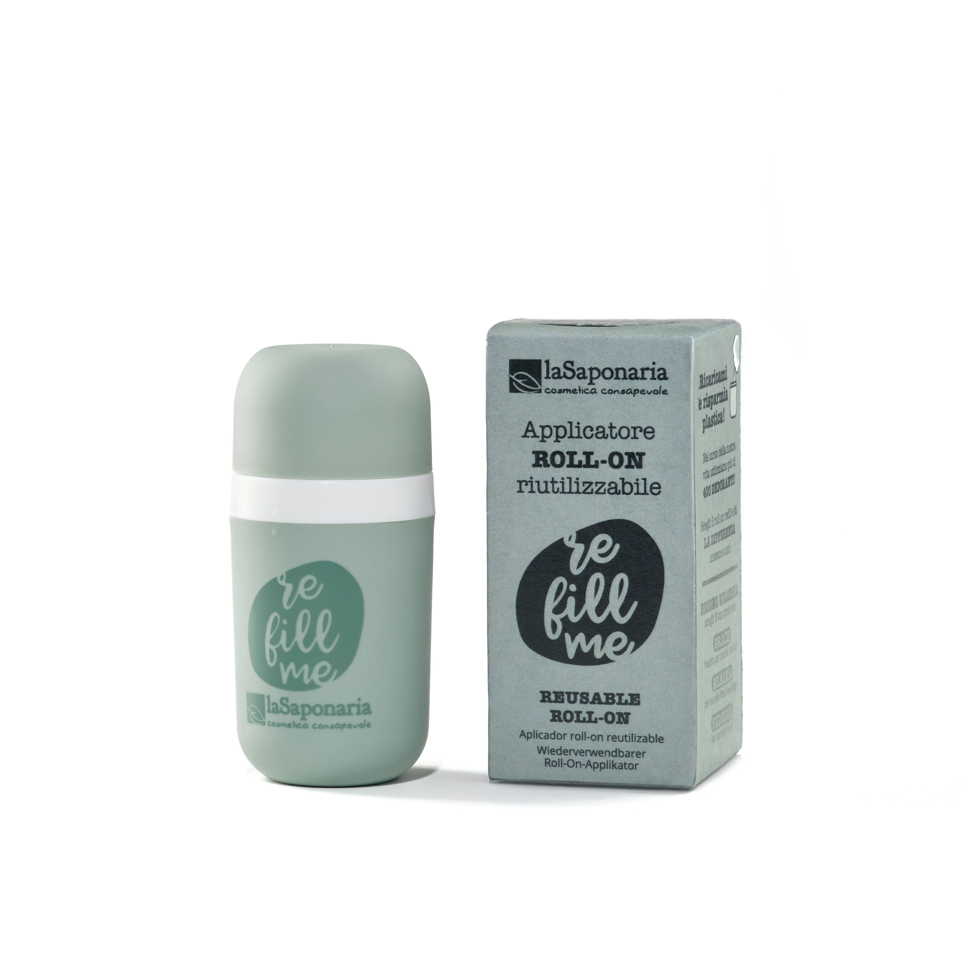 laSaponaria Applicator voor roll-on deodorant - navulbaar - duurzame oplossing