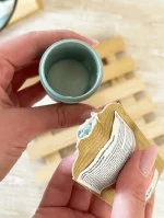 laSaponaria Applicator voor roll-on deodorant - navulbaar - duurzame oplossing