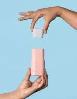 laSaponaria Solid deodorant applicator - navulbaar Roze - in elegante kleuren