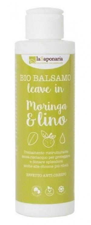 Spoelloze conditioner met moringa en lijnzaadolie BIO (150 ml)