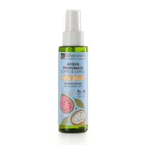 laSaponaria Body & Hair Mist Happy Island - kokos & guave (100 ml) - voor lichaam en haar