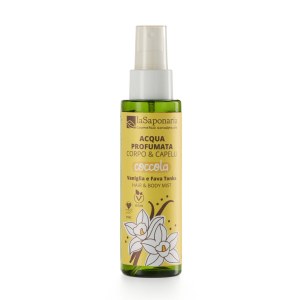 Lichaams- en haarmist Lichaamsmist Pamper - vanille & tonkaboon (100 ml) - voor lichaam en haar