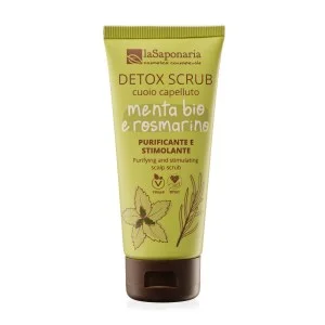 laSaponaria Detox-peeling voor de hoofdhuid met munt en rozemarijn (100 ml)