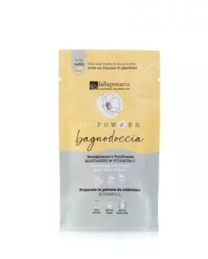 laSaponaria Energieke douchegel poeder - mandarijn en vitamine C (25 g)