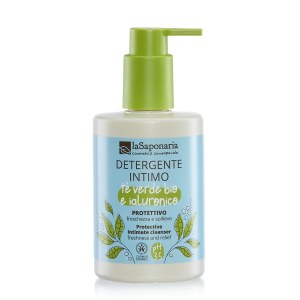 Beschermende intieme wasgel met biologische groene thee (250 ml) - geschikt na de bevalling en tijdens de menstruatie