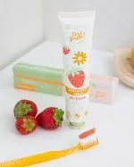 laSaponaria Zachte kindertandpasta - aardbei BIO (75 ml)
