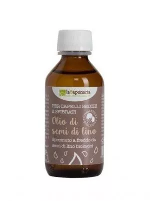 laSaponaria Koud geperste lijnzaad haarolie BIO (100 ml)