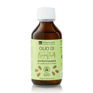 laSaponaria Koud geperste lijnzaad haarolie BIO (100 ml)