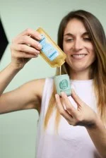 laSaponaria Navulling voor de Grace roll-on deodorant - ongeparfumeerd BIO (40 ml) - voor de gevoelige huid