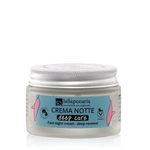 laSaponaria Deep Care nachtcrème voor de rijpe huid BIO (50 ml) - diepgaande regeneratie tijdens de slaap
