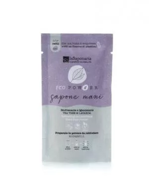 laSaponaria Verfrissend handdesinfecterend zeeppoeder - tea tree en lavendel (25 g)